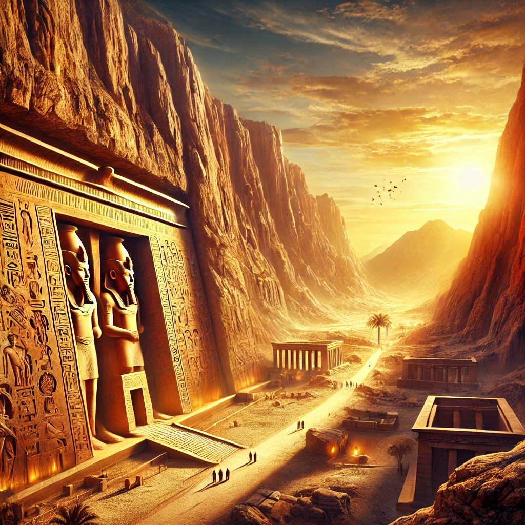 The Valley of the Kings in Egypt