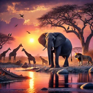 Wildlife photography in Zambia